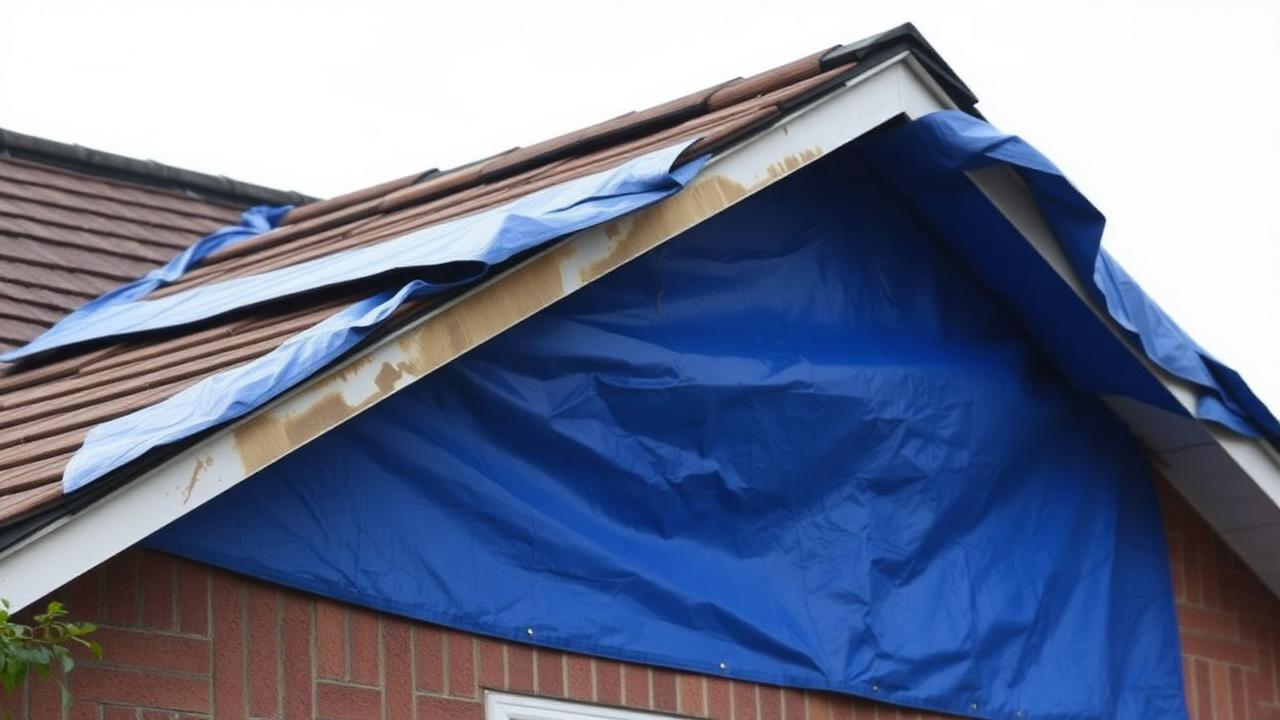Noodreparatie bij stormschade (spoed) door Dakwereld Nederland in Limburg en Noord-Brabant